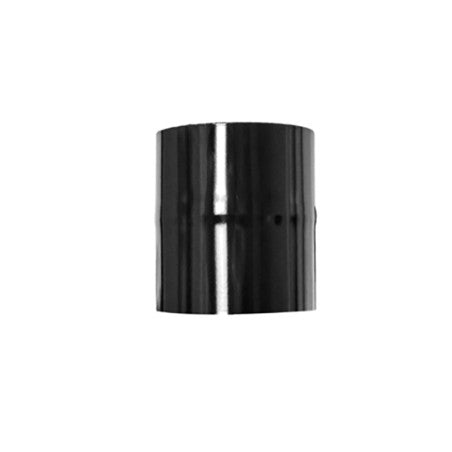 Boquilla antigoteo vitrificado negro chimenea