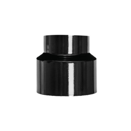 Reducción para chimeneas en Acero Negro Vitrificado - Serie Lisa